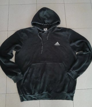 Sudadera Adidas Negra con Capucha