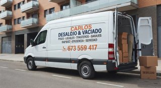 DESALOJOS, PORTES ,TRANSPORTES Y MUDANZAS