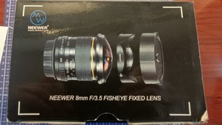 Objetivo Ojo de Pez Neewer 8mm f/3.5 para Nikon