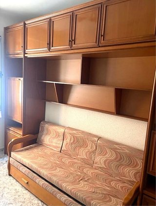 Mueble puente dormitorio  cama nido y escritorio