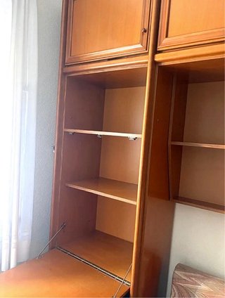 Mueble puente dormitorio  cama nido y escritorio