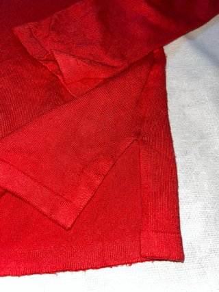 Rojo Manga Larga Yo gasto la M y me queda genial
