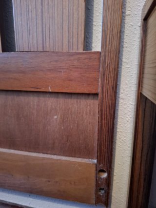 Cabecero de madera