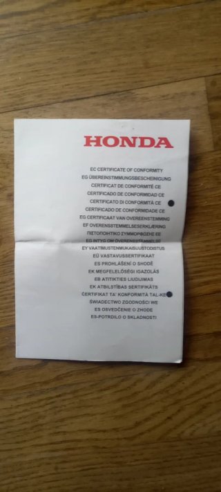 Honda Varadero 125 Negra