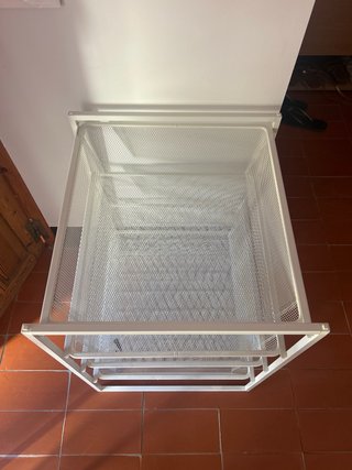 Cajonera metálica IKEA Jonaxel blanca