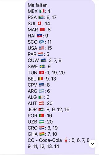 Cromo 00 Panini Mundial 2026