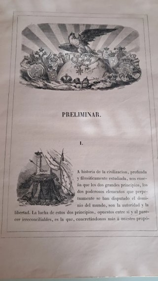 1852 REALES CASAS, 19 retratos, antíguo