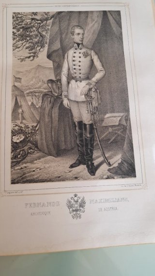1852 REALES CASAS, 19 retratos, antíguo