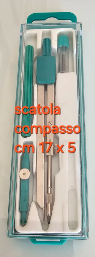 Scatola compasso cm 17x5