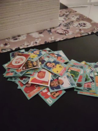 Lote de cromos Panini Mundial