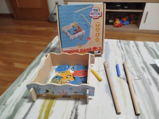 Juego de Pesca de Madera Mini Matters