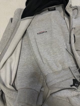 Chandal con Cremallera McKenzie Gris