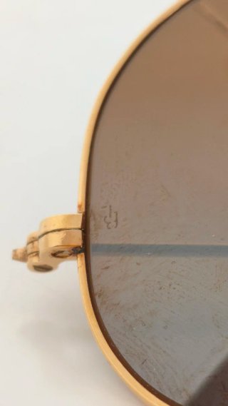 Ray-Ban Outdoorsman Vintage USA Marrón Dorado