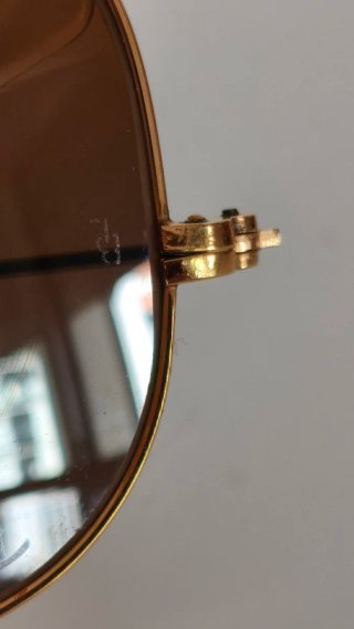 Ray-Ban Outdoorsman Vintage USA Marrón Dorado