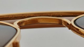 Ray-Ban Outdoorsman Vintage USA Marrón Dorado