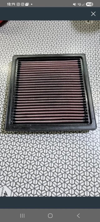 Tapa distribución y filtro de aire K&N