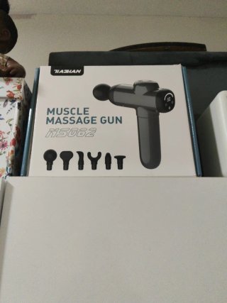 Pistola de masajes