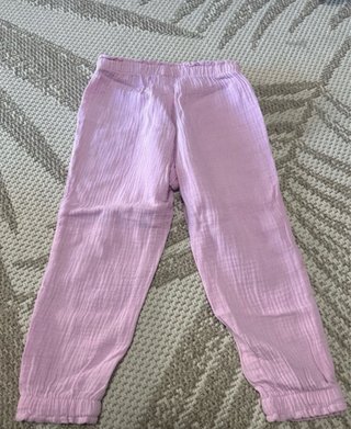 Pantalón de niña rosa 18-24 meses