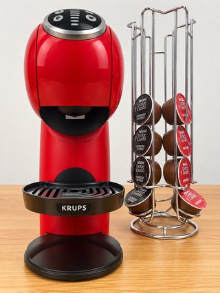 Dolce Gusto Krups + portacápsulas y cápsulas
