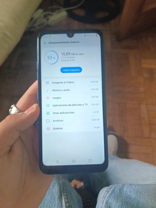 Teléfono LG Verde Nuevo Sin Usar