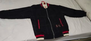 Chaqueta Bomber Jordan Vintage Negra