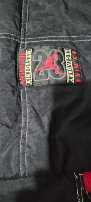 Chaqueta Bomber Jordan Vintage Negra
