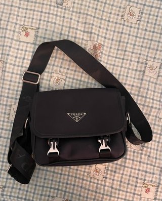Riñonera/Bolso Prada Negro Hombre