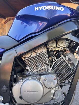 Hyosung Comet 125 Azul