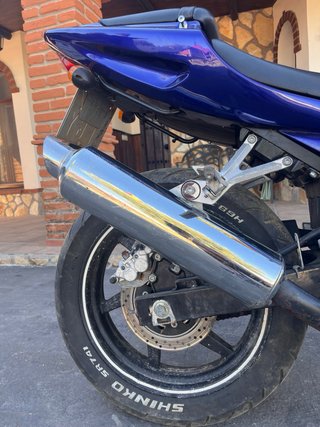 Hyosung Comet 125 Azul