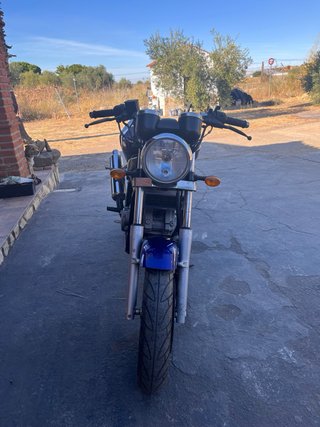 Hyosung Comet 125 Azul