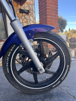 Hyosung Comet 125 Azul