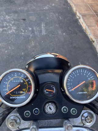 Hyosung Comet 125 Azul