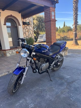 Hyosung Comet 125 Azul