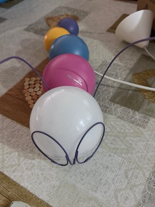 Lampada Vermi Multicolore per Bambini