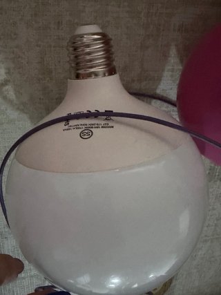 Lampada Vermi Multicolore per Bambini