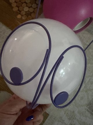 Lampada Vermi Multicolore per Bambini