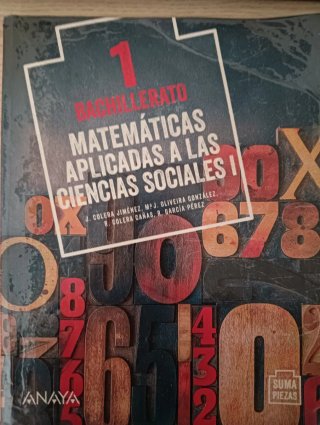 Matemáticas aplicadas a las ciencias sociales I...