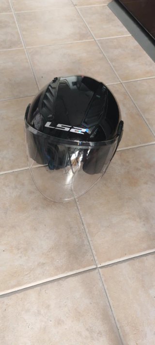 Casco Moto LS2 Jet Negro