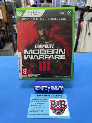 Call pf duty modern warfare 3 xbox serie/one