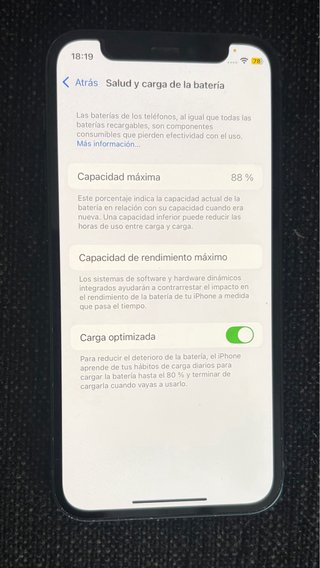 iPhone 12 Mini Negro