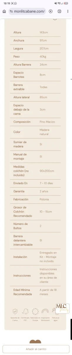 Cama Casita DK 90x200