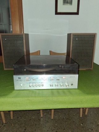 Tocadiscos Bettor EF-280 Plata