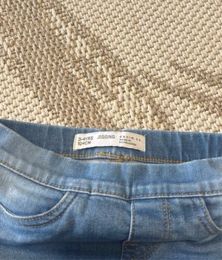 Pantalón Vaquero Niña 3-4 Años