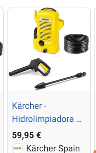 Hidrolimpiadora Kärcher con garantía