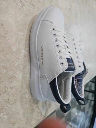 Scarpe ginnastica Carrera Jeans bianche