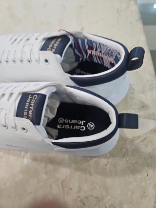Scarpe ginnastica Carrera Jeans bianche
