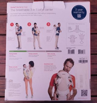 Mochila Portabebés Stokke MyCarrier Cool