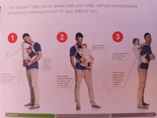 Mochila Portabebés Stokke MyCarrier Cool