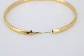Pulsera Caña Oro 18K