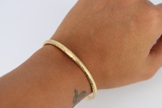 Pulsera Caña Oro 18K
